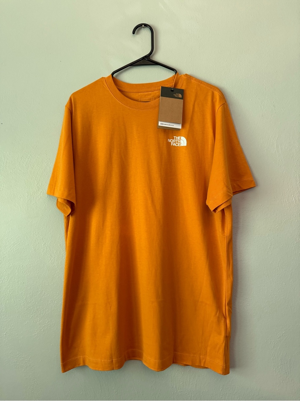 The North Face Men's Dust Orange Short-Sleeve Logo Tee